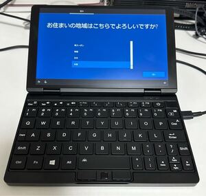 onemix3 pro us配列 intel core i5-10210y 16gbメモリ ssd 512gb 8.4インチ　ミニpc ノートパソコン one-netbook 高性能 1円スタート