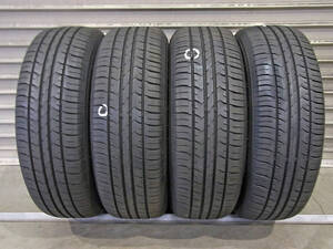 ◎GOODYEAR グッドイヤー EFFICIENT GRIP ECO Hybrid EG01 185/65R14 86S 2021年製 4本 8.5分山 [R2869]