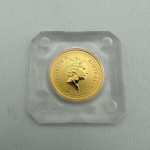 純金カンガルー金貨1/10OZ 1994年K24 クリアケース入り オーストラリア造幣局 GOLD 24金 【コレクション品】