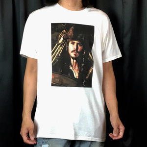 新品 ジャックスパロウ パイレーツオブカリビアン ジョニーデップ Tシャツ S M L XL ビッグ オーバー サイズ XXL~5XL ロンT パーカー 対応