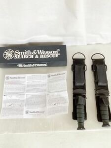 【H0270】Smith＆Wesson SEARCH&RESCUE ナイフ　CKSUR2 2本　箱　ケース入り　説明書　アウトドア用品　キャンプ用品