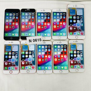 1円~ 画面表示可能 都市鉱山 Apple アップル iPhone アイフォン iphone 6plus 6 6s バッテリー79-100% 10台 まとめ N0615