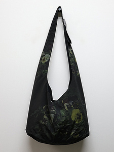 SALE20%OFF/LAD MUSICIAN・ラッド ミュージシャン/NYLON SHOULDER BAG PANSY/BLACK DARK