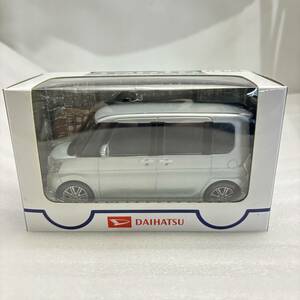 ダイハツ　タント　カスタム　プルバックカー　ミニカー　シルバー系　非売品　②