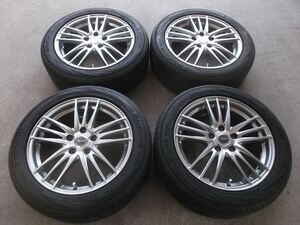 ★大特価！エコフォルムSE-18　7.0J×17　IS38　114.3/5H　205/55R17　RV-02付！90系ノア・ヴォクシー（ハイブリッド含）等【B-760】