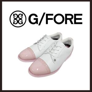 ○★新品 未使用 G/FORE ガリバンター キャップトゥ 定番ゴルフシューズ ホワイト 24cm○●