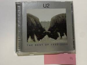 CH-96 輸入盤 U2 The Best Of 1990-2000 ベスト盤 2枚組 DVD欠品/洋楽