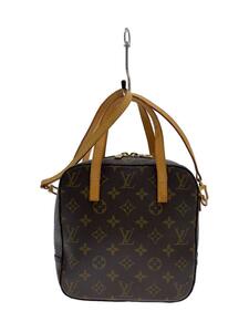 LOUIS VUITTON◆スポンティーニ_モノグラム・キャンバス_BRW/PVC/BRW