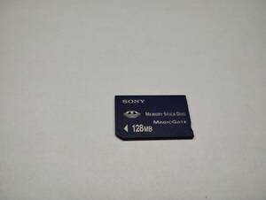 128MB　メガバイト　SONY　メモリースティックデュオ　MEMORY STICK DUO