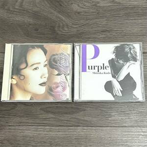 CD2枚　工藤静香　Trinity　Purple　めちゃくちゃに泣いてしまいたい