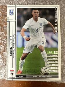 ◆WCCF 15-16 キーラン・ギブス Kieran GIBBS England◆