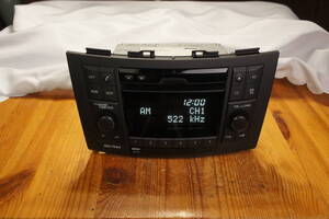 動作確認済 ZC72S スイフト 39101-71LA0 オーディオ CD USB AM FM ヘッドユニット クラリオン CQ-JZ4000AD clarion スズキ 純正@1982s