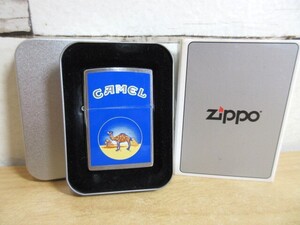 2M2-1「未使用 Zippo CAMEL キャメル オイルライター」希少品 ジッポー 煙草 たばこ 喫煙具 現状品 未確認