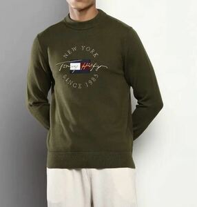 送料無料 新品 TOMMY HILFIGER R-NECK SWEATER XL