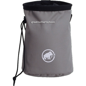 送料コミ追跡アリ◆新品◆マムート ジム ベーシック チョーク バッグ グレー★MAMMUT Gym Basic Chalk Bag Grey