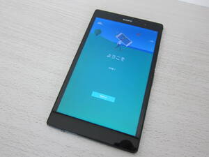 Xperia Z3 tablet compact Black WiFiモデル