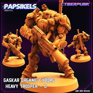 GASKAR ORGANIC CYBORG HEAVY TROOPER D