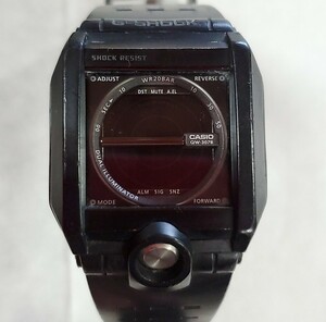 CASIO カシオ G-SHOCK クォーツ 腕時計 デジタル ラバー ブラック G-8100 