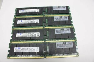 MA64【中古】Samsung DDR2 PC2-5300P ECC Registered 8GB 4枚セットで32GB