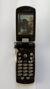 K1261 docomo FOMA P900iV クラウドブラック ファイナルファンタジー ガラケー ケータイ 簡易動作確認＆簡易清掃OK 判定〇 送料無料