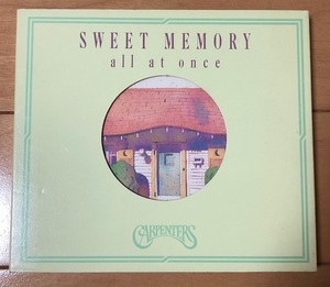 【僅少、ブックレット、スリーブ付】千趣会 Carpenters Sweet Memory All At Once カーペンターズ スウィート メモリー とつぜん KR-NK01