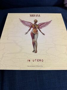 稀少US初回盤クリアヴィニール　IN UTERO / NIRVANA