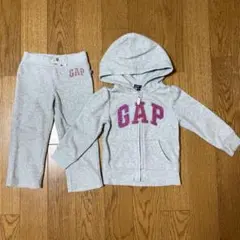 babyGap フード付きトレーナーとパンツセット 100 グレー