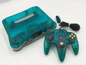 ♪▲【Nintendo ニンテンドー】NINTENDO 64 本体/コントローラー 2点セット NUS-001(JPN) まとめ売り 1101 2