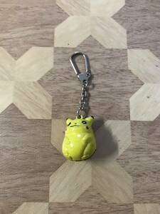 中古品 ポケットモンスター　ポケモン　ピカチュウ　鈴付きキーホルダー 2402m33