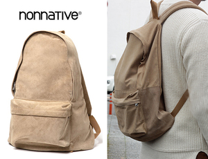 美品 nonnative DWELLER DAYPACK PIG SUEDE バックパック リュック デイパック バッグ