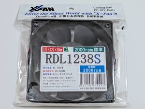 X-FAN 12cm PCファン RDL1238S 2個セット