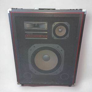 [F1570] 【中古品】東芝カラオケエーススピーカ/ASP-300/音出し確認済/昭和レトロ