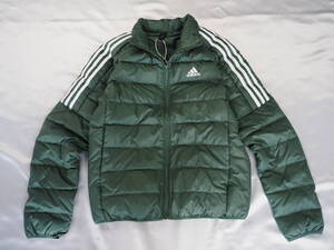 送料660円～新品◆adidas◆アディダス◆ESSENTIALS DOWN JACKET◆エッセンシャルズ ダウンジャケット◆グリーン◆M