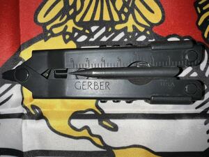 中古美品　GERBER マルチプライヤー MP600 D.E.T ニードルノーズ マルチツール　サバイバルツール ブラック仕様