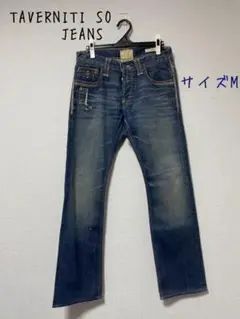 TAVERNITI SO JEANS MEG ストレッチ　ストレートデニム