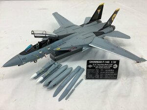 アシェット Grumman F-14D/1:32/Tomcat/模型 パーツ破損有 ジャンク品 ACB