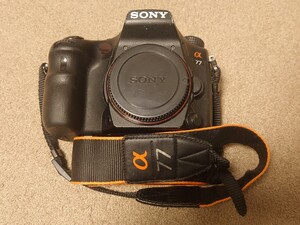 SONY α77 SLT-A77V ジャンク