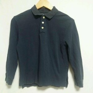 L.L.Bean 表記無し エルエルビーン ポロシャツ 長袖 Polo Shirt 紺 / ネイビー / 10000836