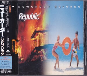 NEW ORDER / ニュー・オーダー / リパブリック /中古CD!!75585