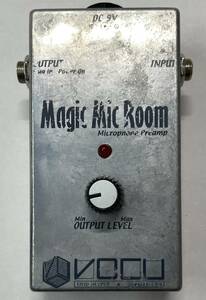 簡易マイクプリアンプ VOCU ヴォーキュ Magic Mic Room マジックマイクルーム エフェクター