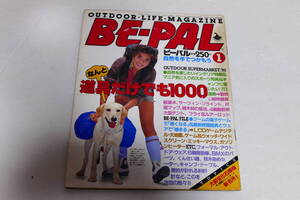 BE-PAL1982.1なんと道具だけでも1000自然を手でつかもう/大都市化石探険