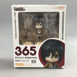 ★E09115【美品】フィギュア/ねんどろいど/進撃の巨人/365 ミカサ・アッカーマン す