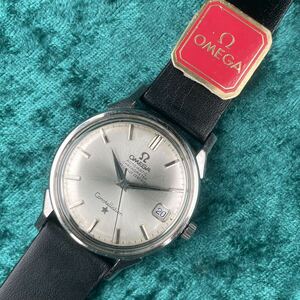 9ビンテージOMEGA Constellation CHRONOMETER Cal.564 Ref.168.005 24石 オメガ コンステレーション 純正バンド 尾錠 1968年 スワンネック