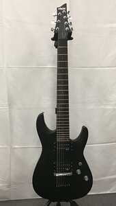 管理番号=c2511683【中古】SCHECTER C-7 DELUXE SBK シェクター 7弦 エレキギター ノーメンテ 現状渡し