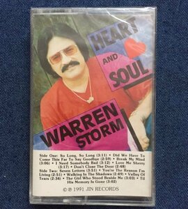 Warren Storm HEART AND SOUL 輸入盤 カセットテープ スワンプポップ Swamp Pop ウォーレン・ストーム