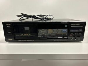 【電源確認済み】TEAC R-606X カセットデッキ　　(1117)　23