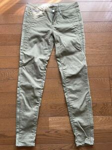 ＺＡＲＡ*ザラ*パンツ*スキニー*カーキ*Z1975DENIM*サイズ２６