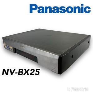 Panasonic パナソニック ビデオデッキ NV-BX25 S-VHS ビデオレコーダー　ビデオライブラリーシステム 映像機器 レトロ 高級機