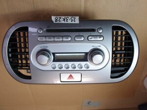 ☆ スズキ MRワゴン MF22S　H20年 4WD車 純正カーステ CDプレーヤ 39101-81J00-GMA　23-3K62