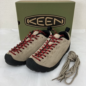 KEEN　キーン　JASPER　ジャスパー　スニーカー　アウトドアシューズ　1004347　シルバーミンク　23.5cm　靴